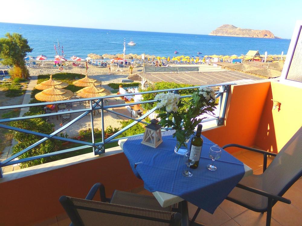 Katerina Seaside Studios Platanias  Bagian luar foto