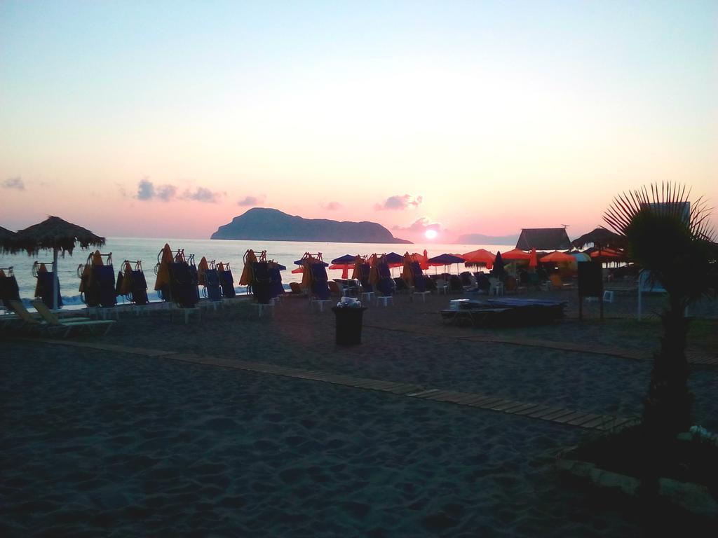 Katerina Seaside Studios Platanias  Bagian luar foto
