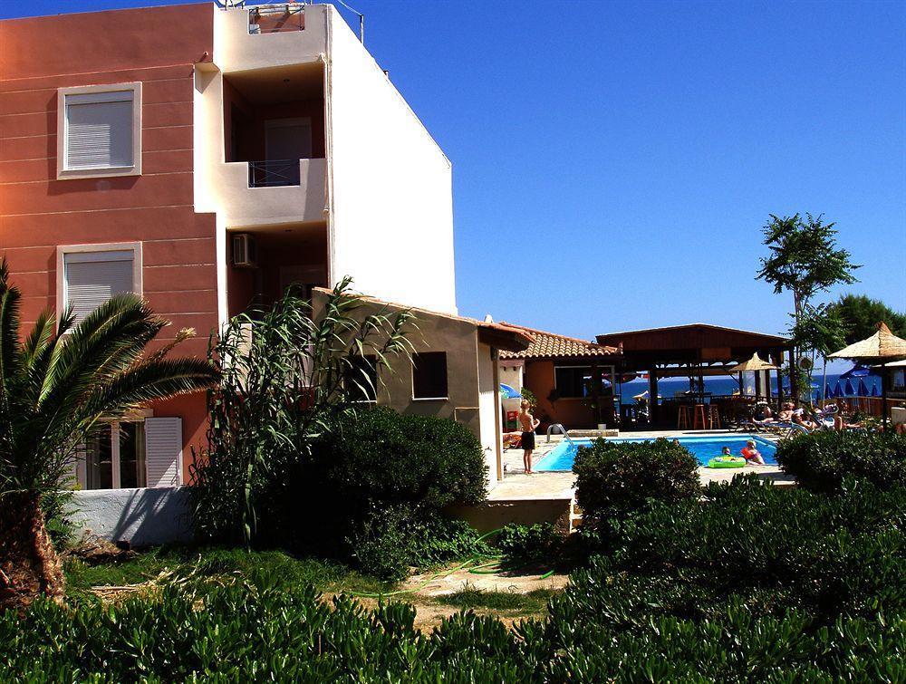 Katerina Seaside Studios Platanias  Bagian luar foto