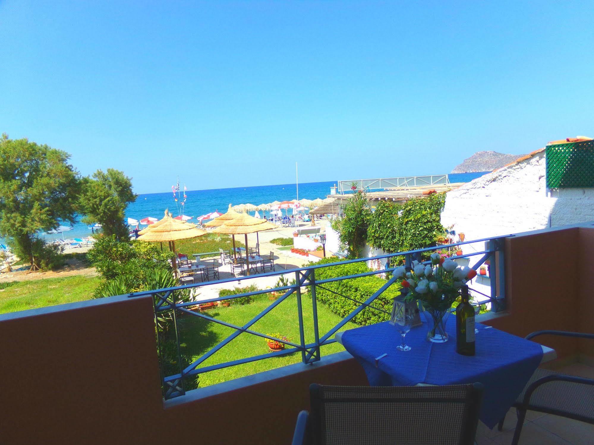Katerina Seaside Studios Platanias  Bagian luar foto