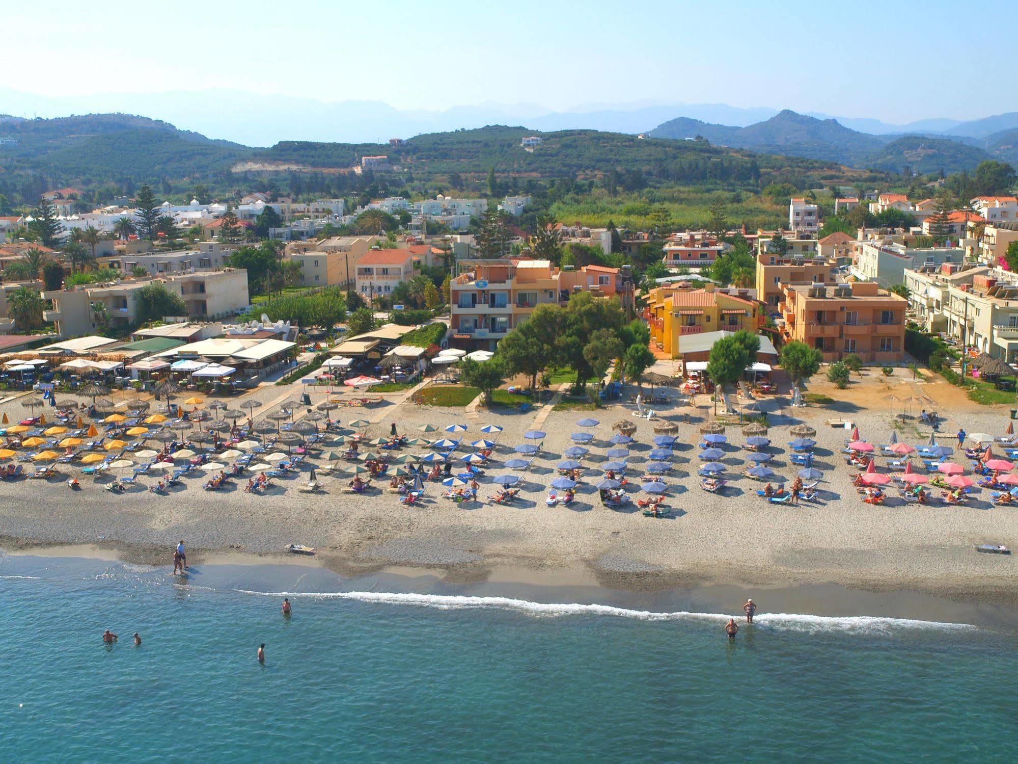 Katerina Seaside Studios Platanias  Bagian luar foto