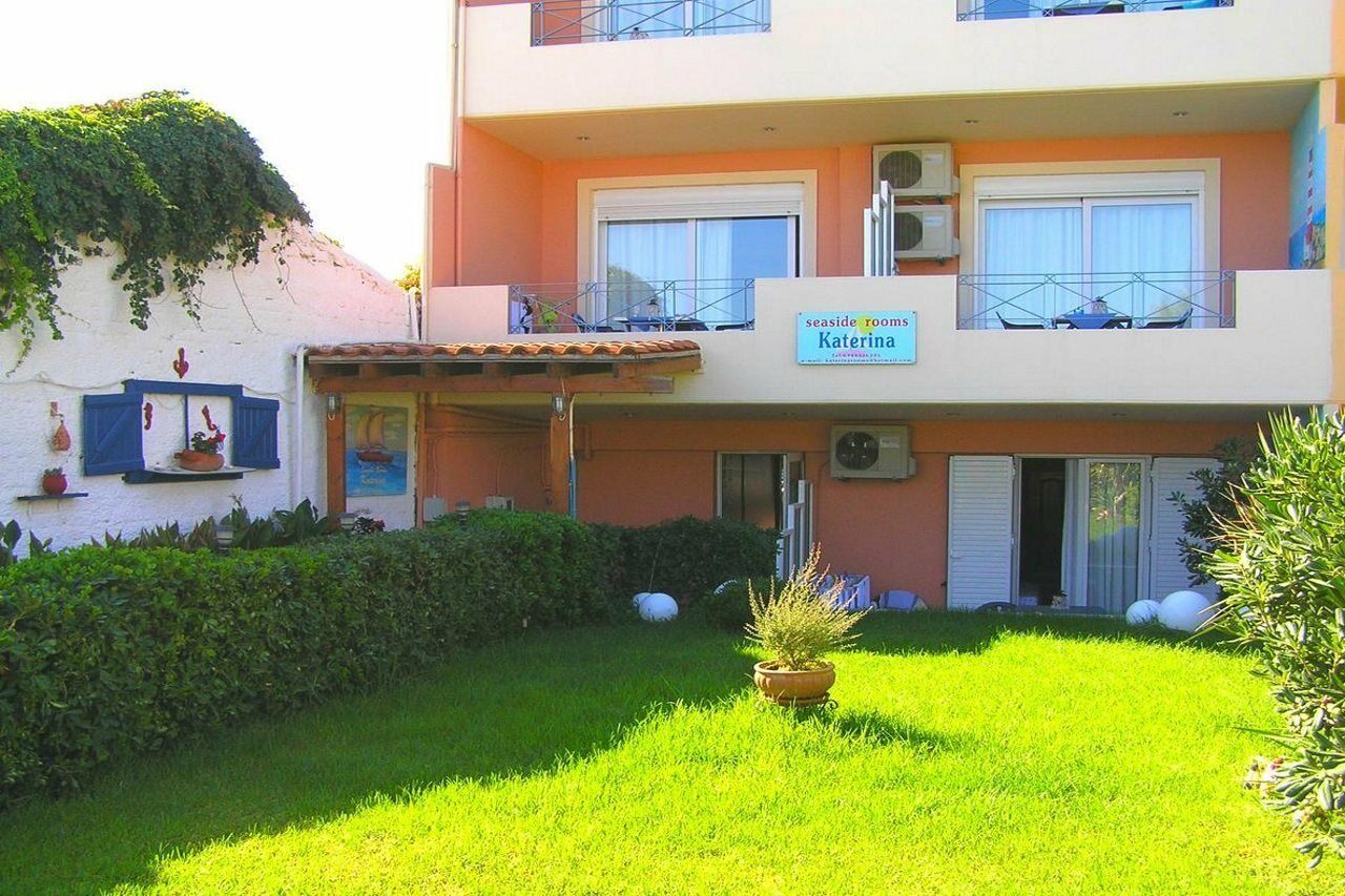 Katerina Seaside Studios Platanias  Bagian luar foto